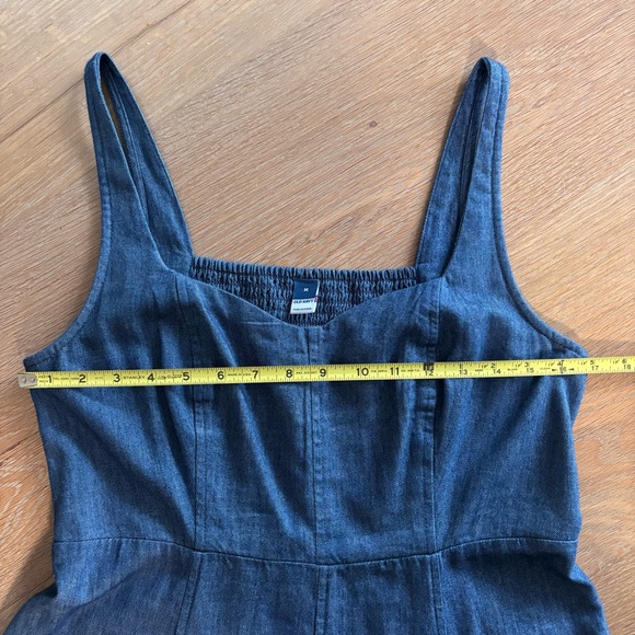 Old Navy Denim Midi Dress  | M | Classic | Coastal | Preppy - Picture 5 of 5
